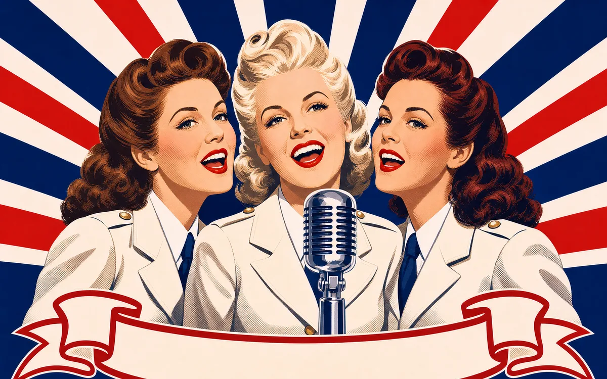 The Andrews Sisters tribute artist